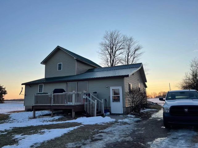 Standing seam metal roof installed by Michigan Metal Roofing