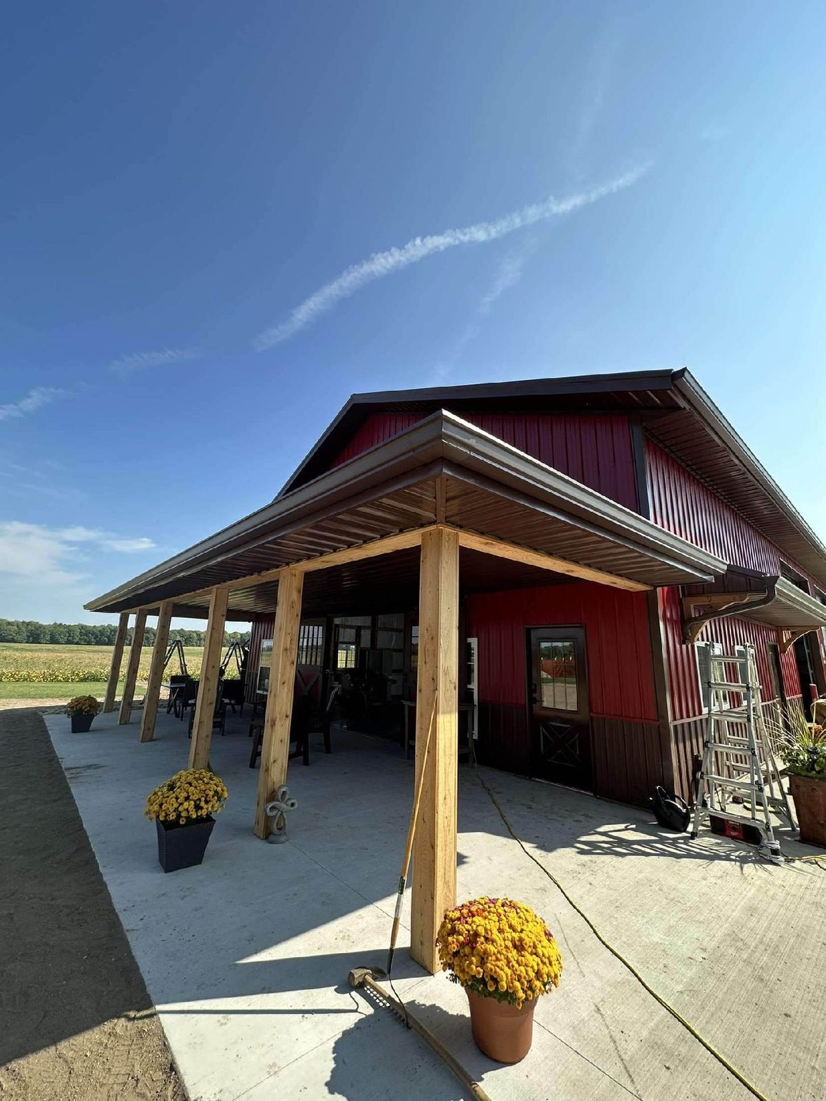 Standing seam metal roof installed by Michigan Metal Roofing