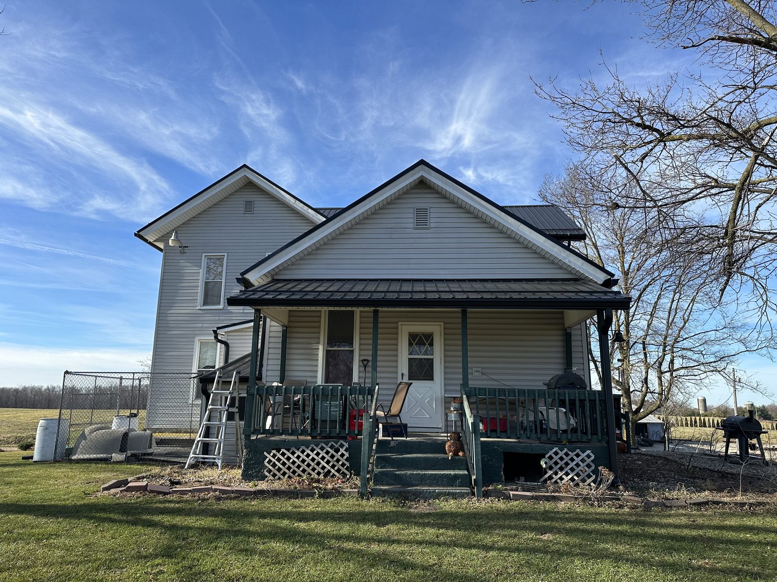 Standing seam metal roof installed by Michigan Metal Roofing